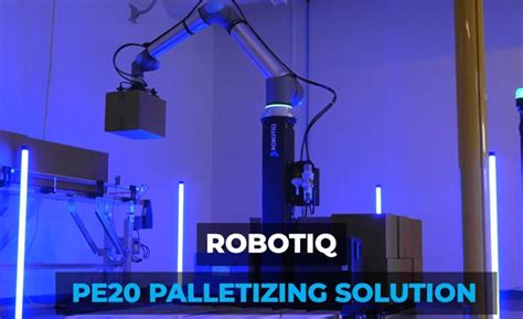 New PE20 Robotiq Palletizing Solution Automation Fair