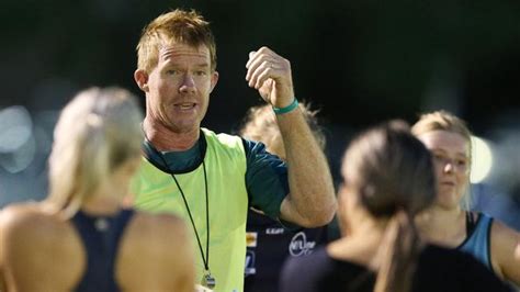 Coaches Box Tim ‘bluey Mcgrath Enjoying Footy As Senior Womens Coach