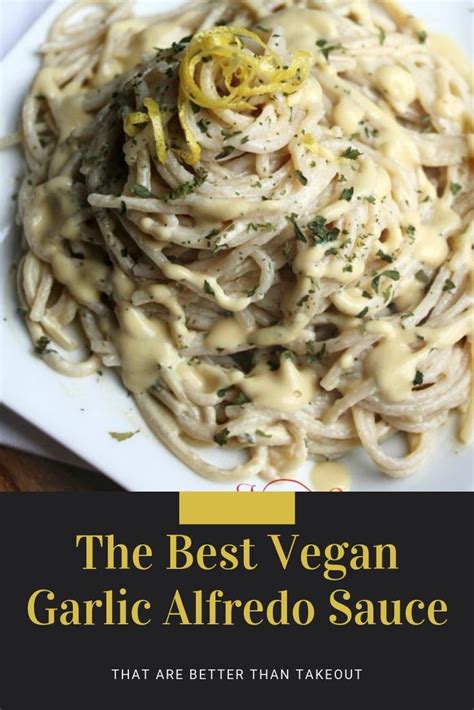 The Best Vegan Garlic Alfredo Sauce Recipes Mom