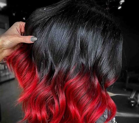 Red and Black Hair: 26 Top Hairstyles & Haircut Ideas for Confident ...