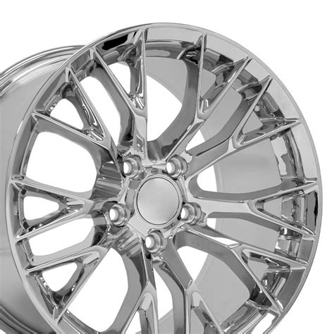 Corvette Wheel C7 Z06 Rim CV22 18x10 5 Chrome Corvette Rim