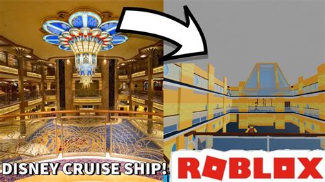 I Built A Disney Cruise Ship On Roblox Cruise Ship Tycoon Titanic Ship