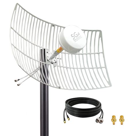 Mimo G Lte G Antenna Outdoor Directional Long Range Parabolic Grid