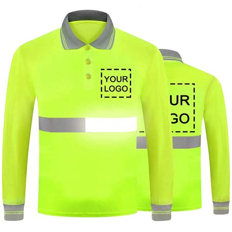 Safety Shirts Cheap Safety Polo Shirt High Visibility Green Yoweshop