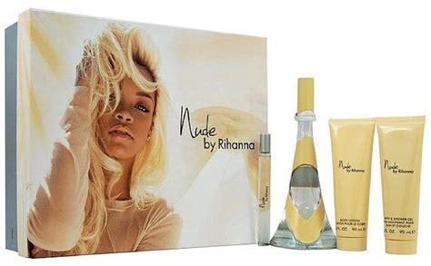 Nude By Rihanna For Women 4 Pc Gift Set 3 4oz EDP Spray 0 34oz EDP