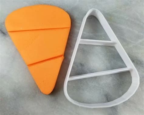 Candy Corn Cookie Template