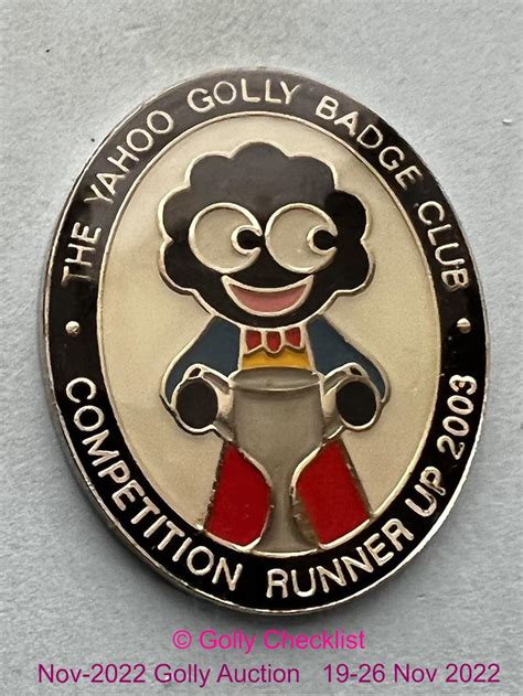 Lot23 Golly Badge Club 2003