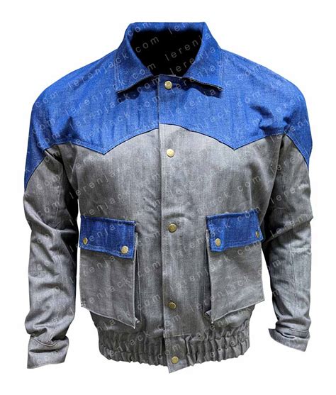 Marty Mcfly Denim Jacket | LerenJack