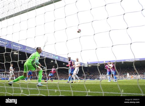 Leeds United’s Patrick Bamford scores their sides first goal during the ...