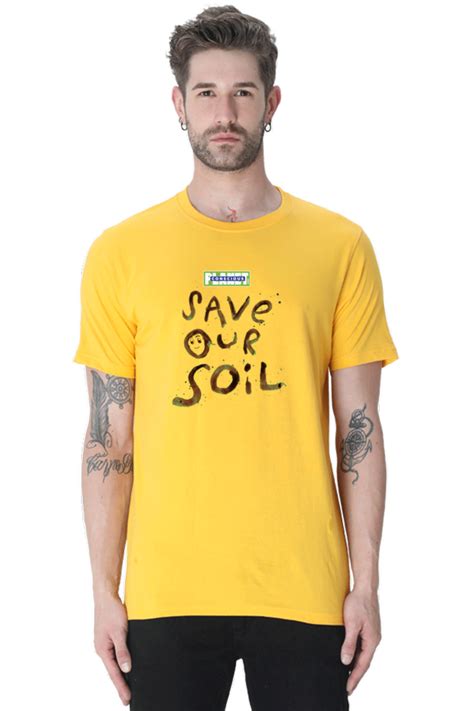 Save Our Soil T Shirt For Men At Rs Round Neck Men T Shirt