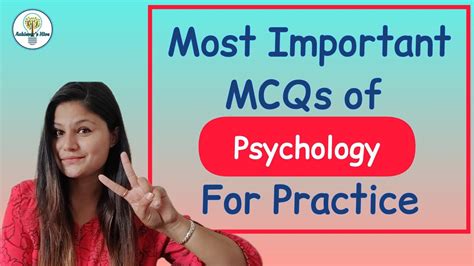 Important Mcqs Of Psychology Mcqs Psychology Importantquestions