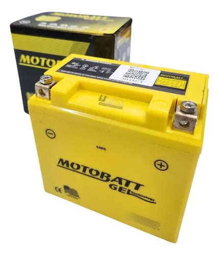 Bateria Motobatt Biz 125 Titan 150 Mtz6s Gel 6ah MercadoLivre