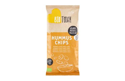 BioToday Hummus Chips Sweet Chili Foodshop Bio