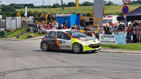 Roman Schwedt Im Peugeot S Beim Prowin Rallyesprint In