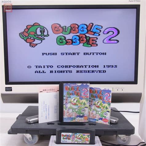 【傷や汚れあり】fc ファミコン バブルボブル2 Bubble Bobble タイトー Taito 箱説ハガキ付 動作確認済 1円〜【10 の