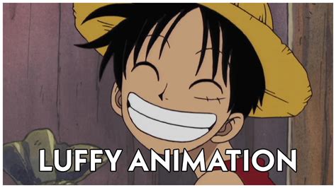 Animating Luffy From One Piece Head Turn Animation Challenge Youtube