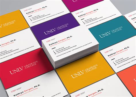 UNLV Graduate College Branding on Behance