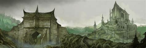 Dol Guldur by JonHodgson on DeviantArt