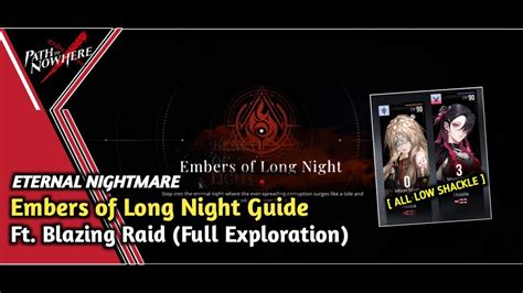 Path To Nowhere Eternal Nightmare Embers Of Long Night Chaos Lv