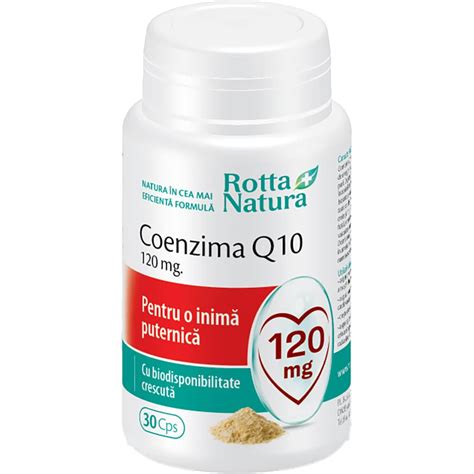 Supliment Alimentar Coenzima Q Mg Capsule Rotta Natura