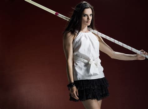yelena isinbayeva, pole vaulter, russian Wallpaper, HD Sports 4K