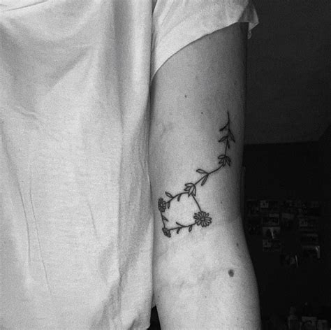 Big Dipper Tattoo, I Tattoo, Flower Tattoo, Little Tattoos, Friend Tattoos, Tattoos And ...