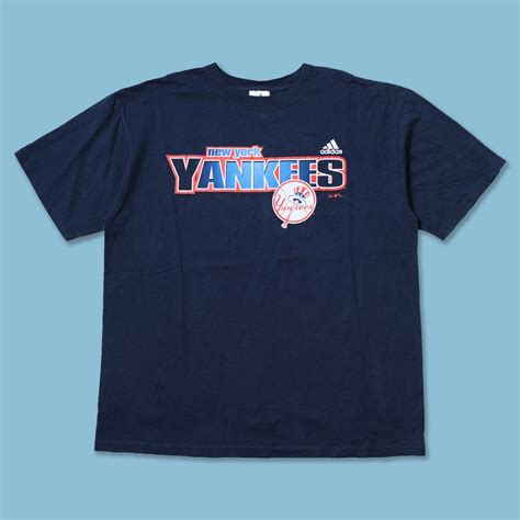 Vintage Adidas New York Yankees T Shirt Xlarge Double Double Vintage