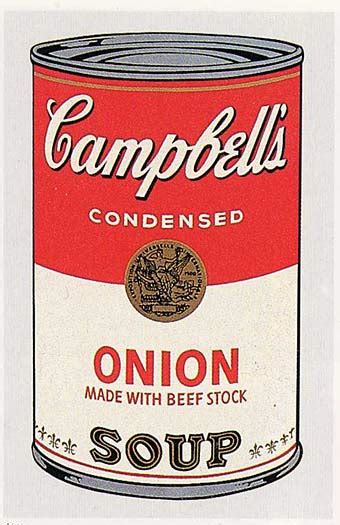 Campbell's Soup Can (onion), 1962 - Andy Warhol - WikiArt.org