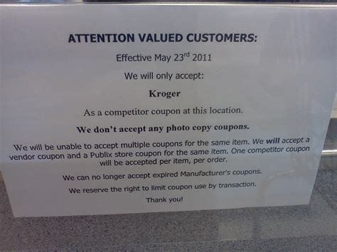 Shoppers react to iheart publix and its latest coupon policy 34