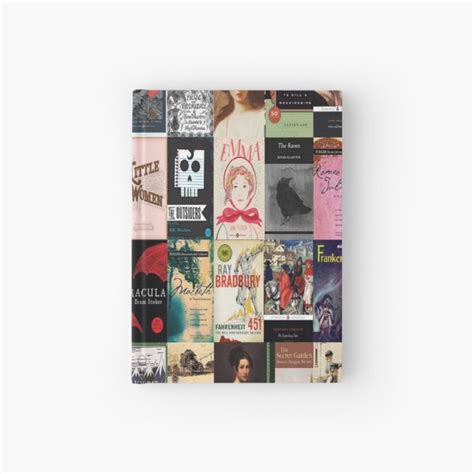 "Classic Literature Book Covers " Hardcover Journal by luv2right | Redbubble