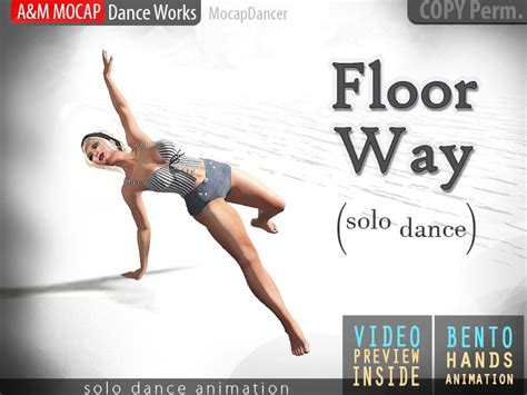 Second Life Marketplace Aandm Floor Way Dance Animation Bento