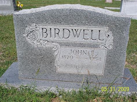 John Emmett Birdwell Find A Grave Memorial