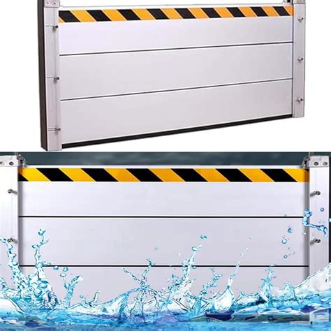 Reusable Aluminum Alloy Flood Barrier for Home - Fast - Setup Panels