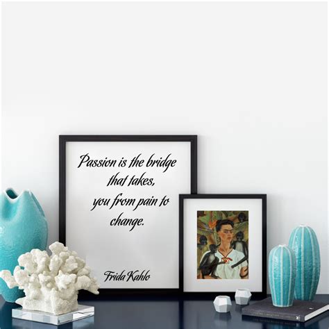 Frida Kahlo Portrait Canvas Wall Art Prints For Living Room Decor