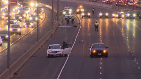 Pedestrian Fatally Struck On Hwy 401 In Mississauga