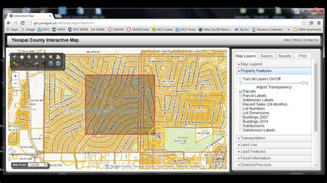 Yavapai County Gis Parcel Map - Map Of Europe And Asia