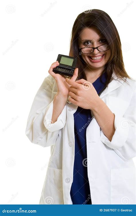 Paging Doctor Stock Image Image Of Lady American Nurse 2687937