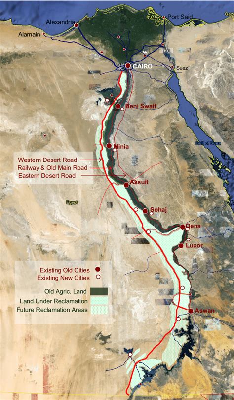 Main Urban And Regional Development Features Of The Nile Valley In