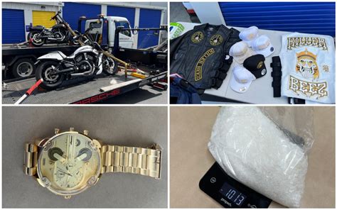 Police Arrest 11 Killer Beez Gang Members Seize High End Shoes Meth