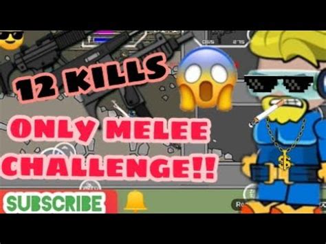 Epic Only Melee Challenge Mini Militia Youtube