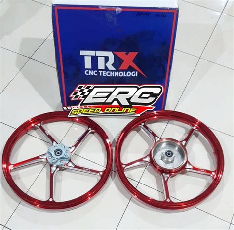 Jual VELG TRX 511 JUPITER Z FIZR VEGA 160 160 MERAH OPEN HUB Di