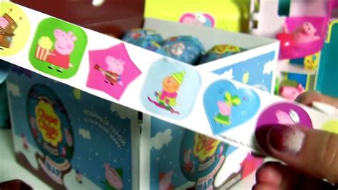 Chupa Chups Peppa Pig Christmas Surprise Box Of Choco Eggs With Mommy