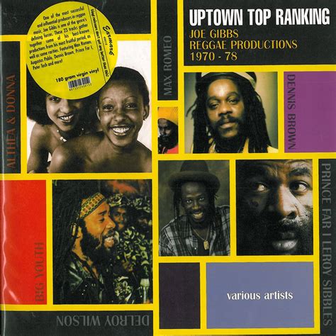 Uptown Top Ranking Joe Gibbs Reggae Production Uptown Top Ranking