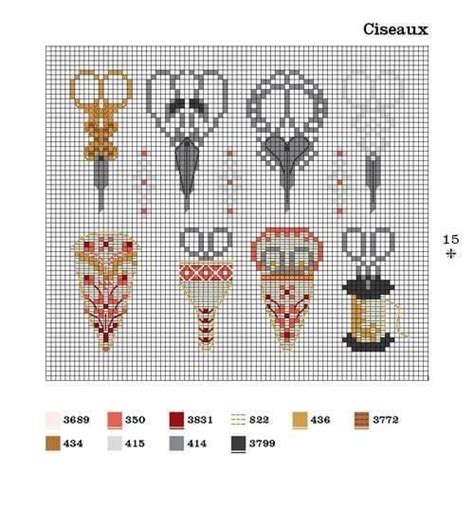 Colorful Cross Stitch Pattern