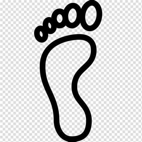 Footprint Outline Clipart