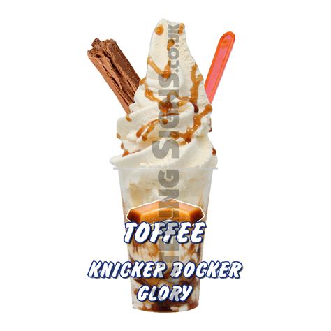 Toffee Kbg Knickerbocker Glory Whippy Ice Grelly Uk