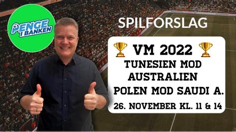 Odds Og Spilforslag Vm Polen Passer P Saudi Australien St R