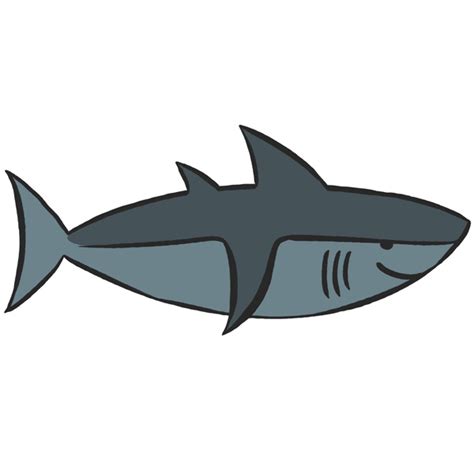 How To Draw A Shark Step By Step For Kids - Infoupdate.org