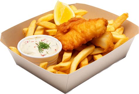 Fish And Chips Png With Ai Generated Png