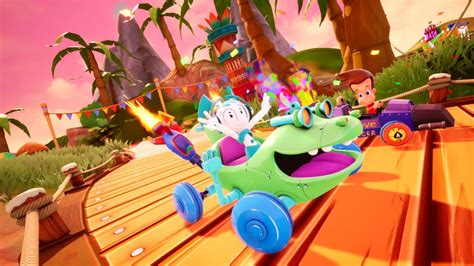 Nickelodeon Kart Racers Slime Speedway Is Coming To Pc Playstation